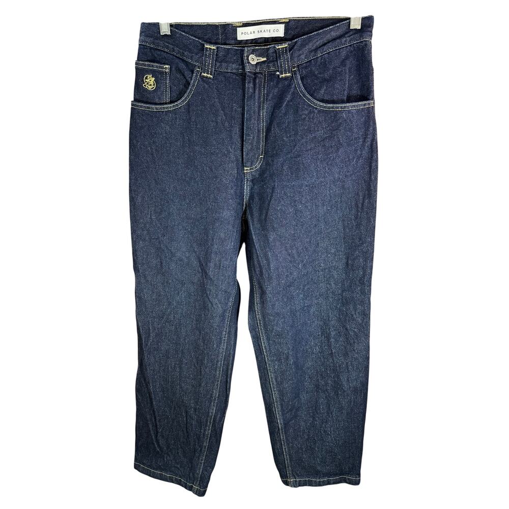 Polar Skate Co Denim Blue Jeans Size 30x30 Men's Skateboard